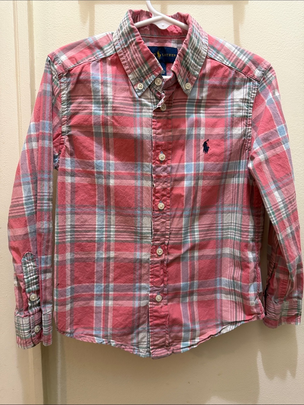 Ralph Lauren Plaid Button-Down Shirt